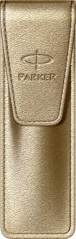 Etui Leather Basic Pearl Gold