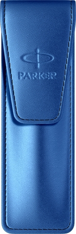 Etui Leather Basic Metallic Blue